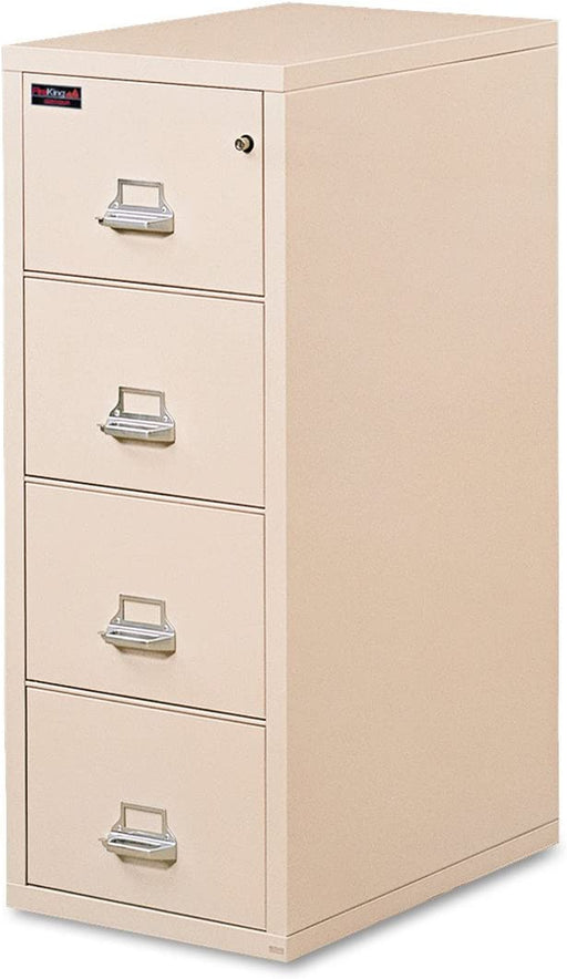 4-Drawer Fireproof Vertical File Cabinet, Legal Size