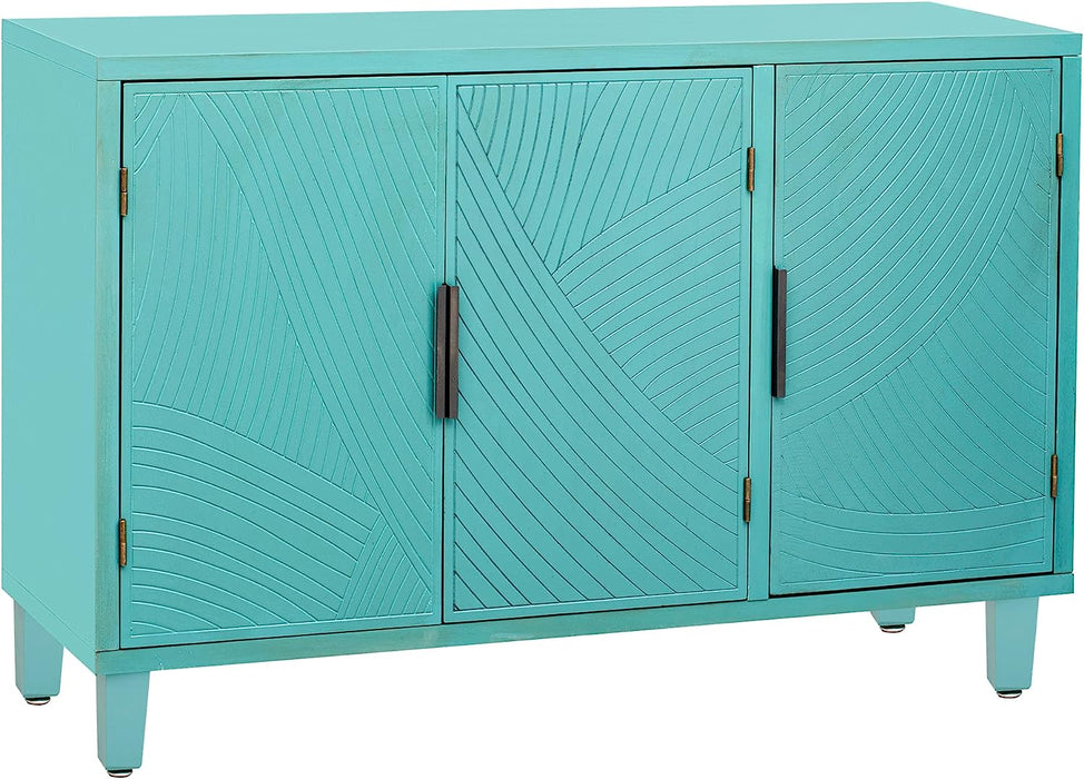 Antique Green Accent Sideboard