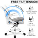 Adjustable Ergonomic Office Chair with Lumbar Support