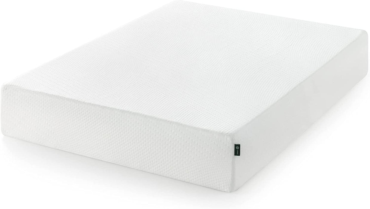 Green Twin Memory Foam Mattress, 12″