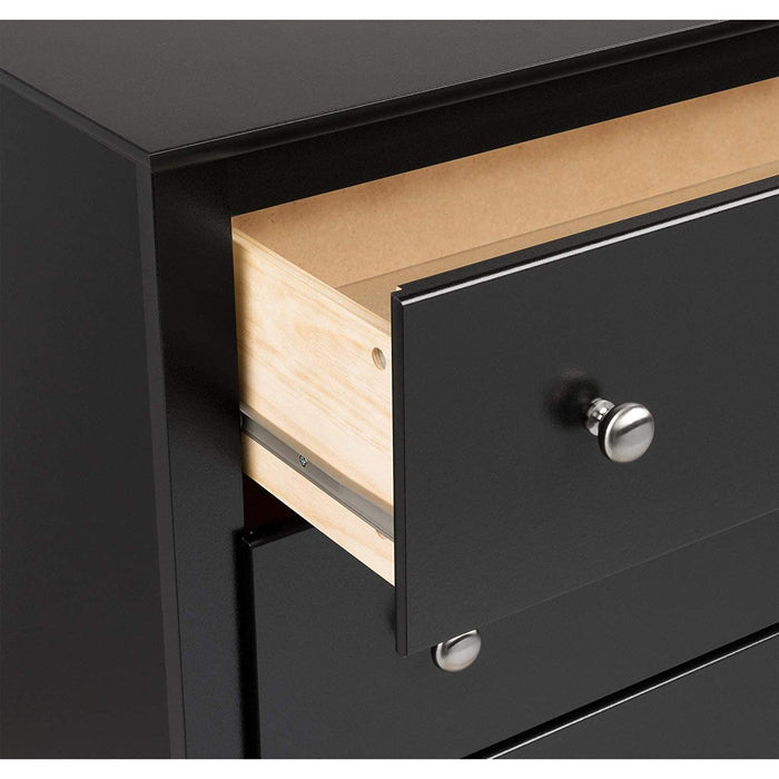 Black Sonoma 6 Drawer Double Dresser