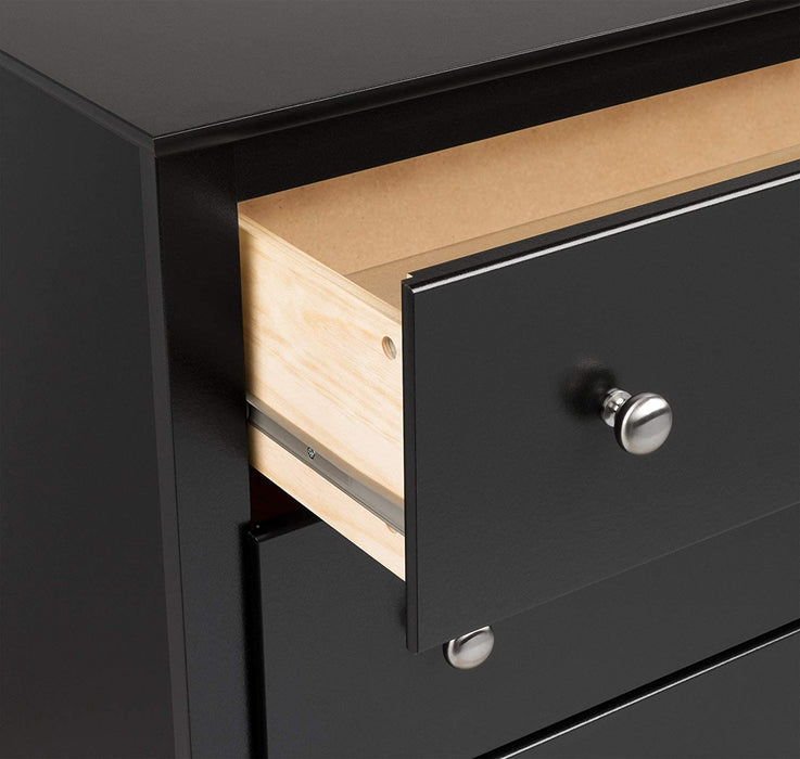 Black Sonoma 6 Drawer Double Dresser