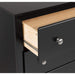 Black Sonoma 6 Drawer Double Dresser