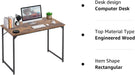 Modern Industrial Laptop Desk for Home Office