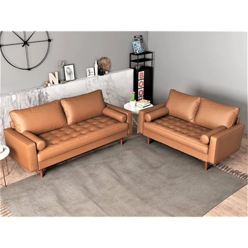 Klose 2 - Piece Vegan Leather Living Room Set