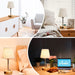 Set of 2 Minimalist USB Touch Table Lamps