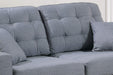 Beige Convertible Sectional Couch Set