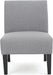 Grey Fabric Accent Chair by Christopher Knight Home