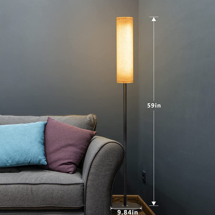 Modern Tall Floor Lamp with Foot Switch for Home