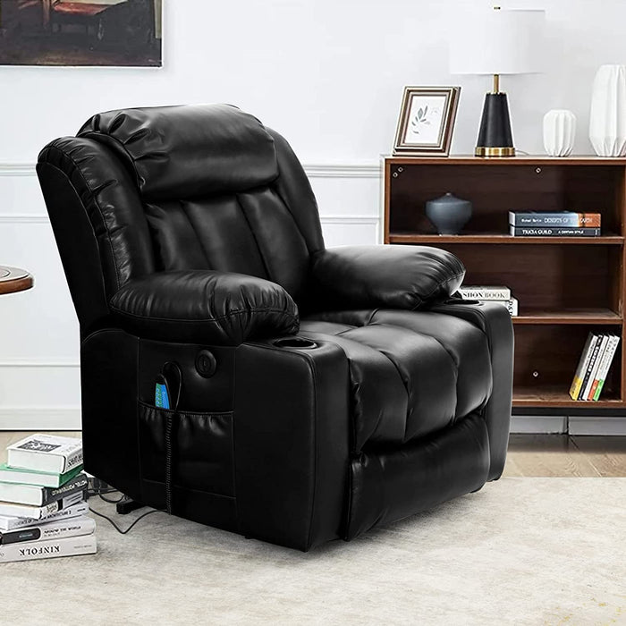 Power Lift Recliner Chair for Elderly, Black