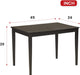 Modern Rectangular Dining Table for Small Spaces