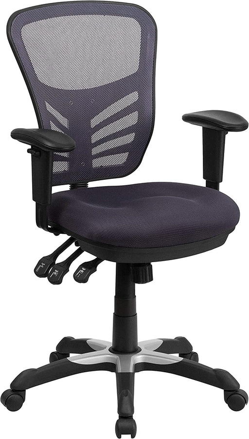 Adjustable Arm Mesh Executive Office Chair