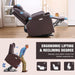 Electric Power Lift Chair Recliner Sofa for Elderly