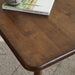 Livinia Canberra 47.2″ Rectangular Wooden Dining Table