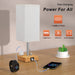 Fully Dimmable LED Desk Lamp with Wireless Charger