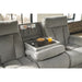 Evelina 87'' Upholstered Reclining Sofa