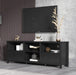 Wooden TV Stand with Storage for Large Tvs