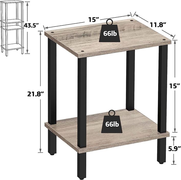 Sofa Table, End Table for Living Room