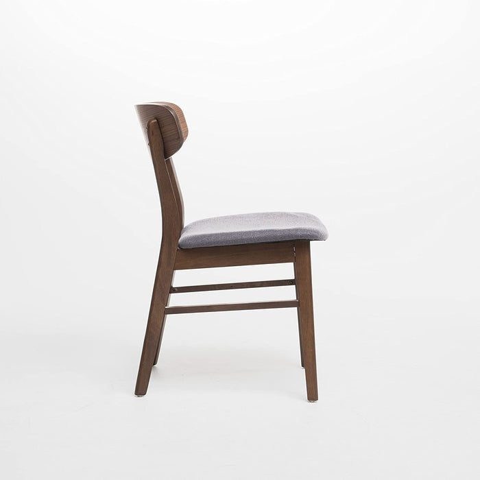 Grey Idalia Walnut Finish Chairs