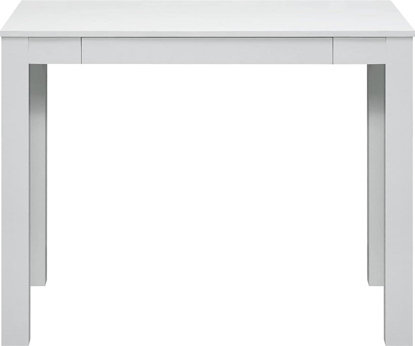 Espresso Desk with Drawer, 39D X 19.7W X 30H