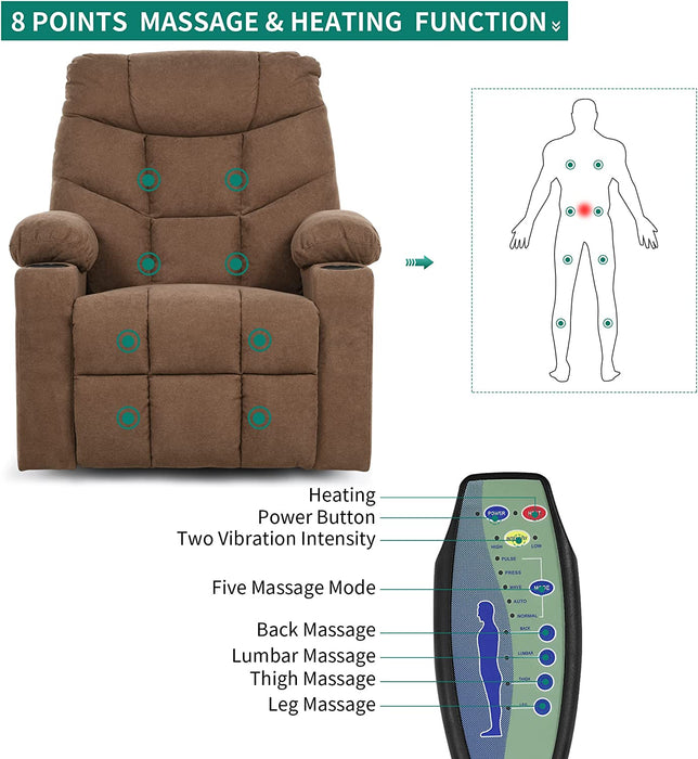 Electric Power Lift Recliner Chair for Elderly