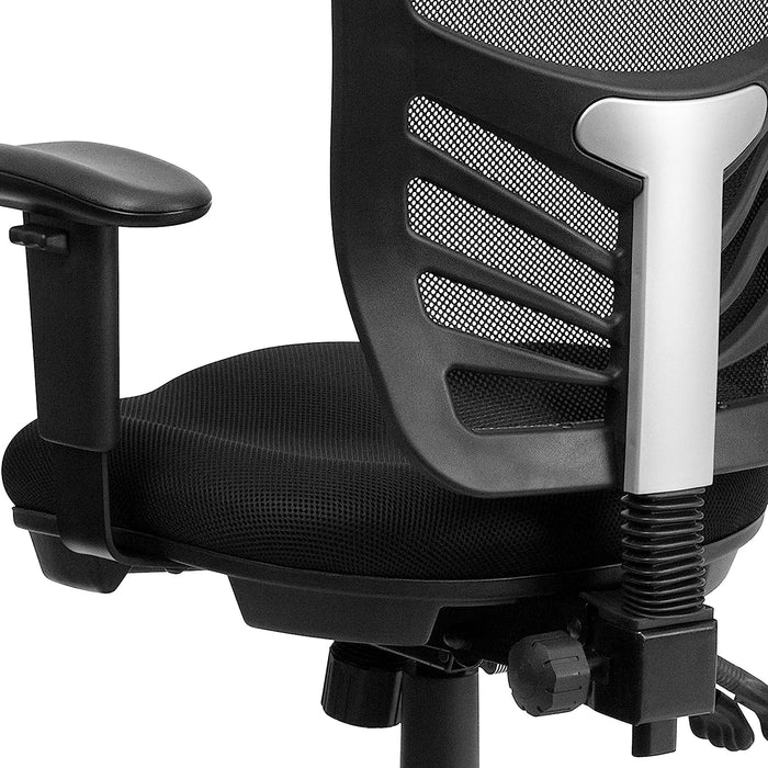 Adjustable Arm Mesh Executive Office Chair