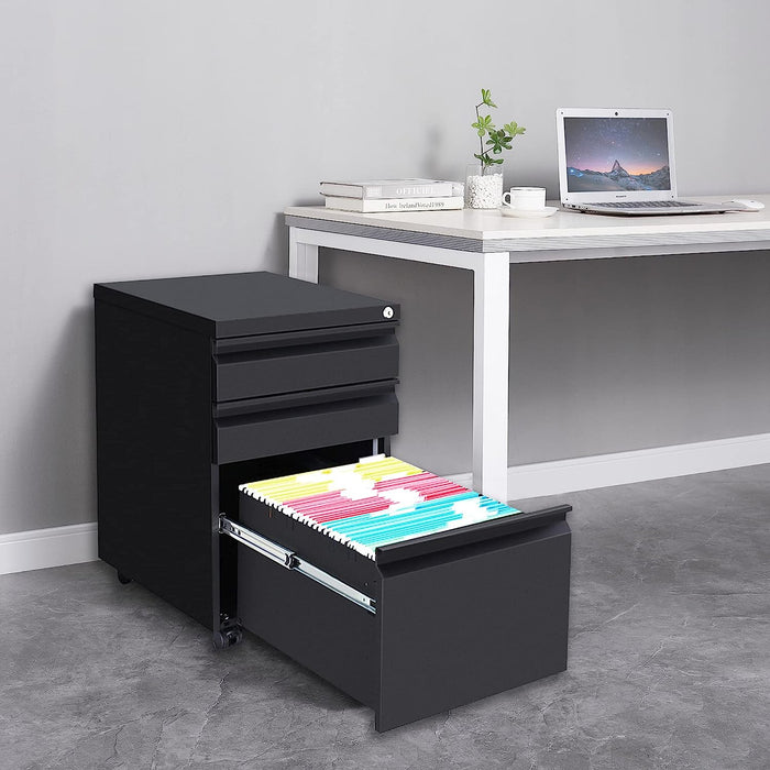 Locking Metal File Cabinet for Home/Office