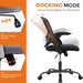 Ergonomic Home Office Chair with Wheels and Support