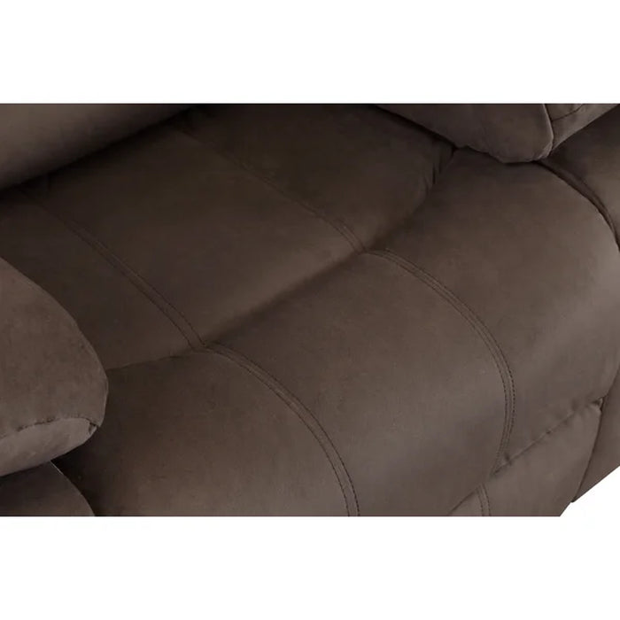 Aum 60'' Upholstered Reclining Loveseat