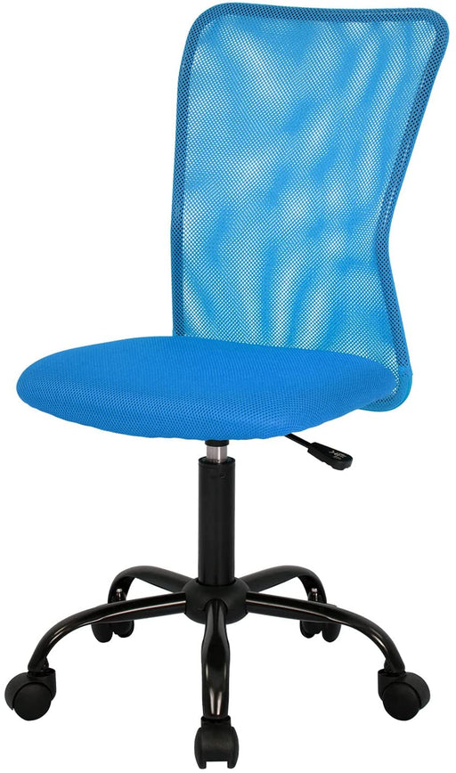 Ergonomic Blue Mesh Office Chair with Lumbar Support