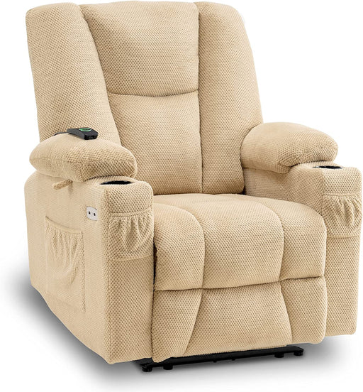 Fabric Electric Power Recliner Chair with Heat